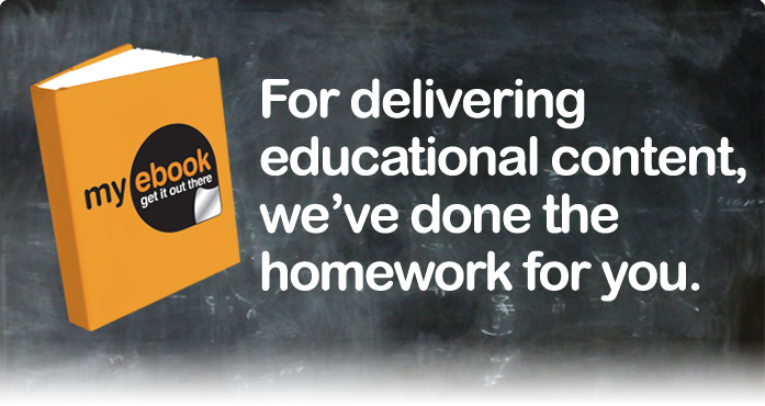 For delivery educational content, we've done the homework for you.