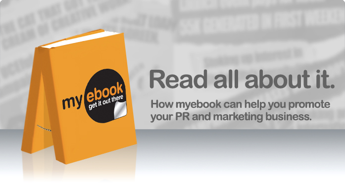 How myebook can help you promote your PR and marketing business.