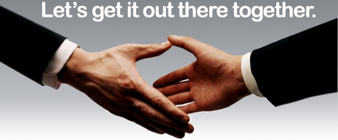 Let's get it out there together.